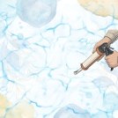 🔎老化的速力康，擋不住日復一日的水滴滲透。